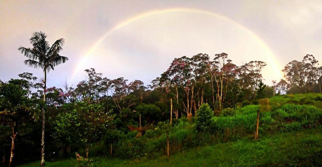Pousada Recanto Dos Pinheiros Pilar do Sul Bagian luar foto