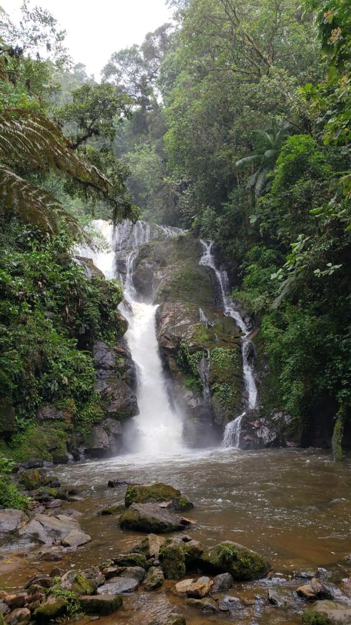 Pousada Recanto Dos Pinheiros Pilar do Sul Bagian luar foto
